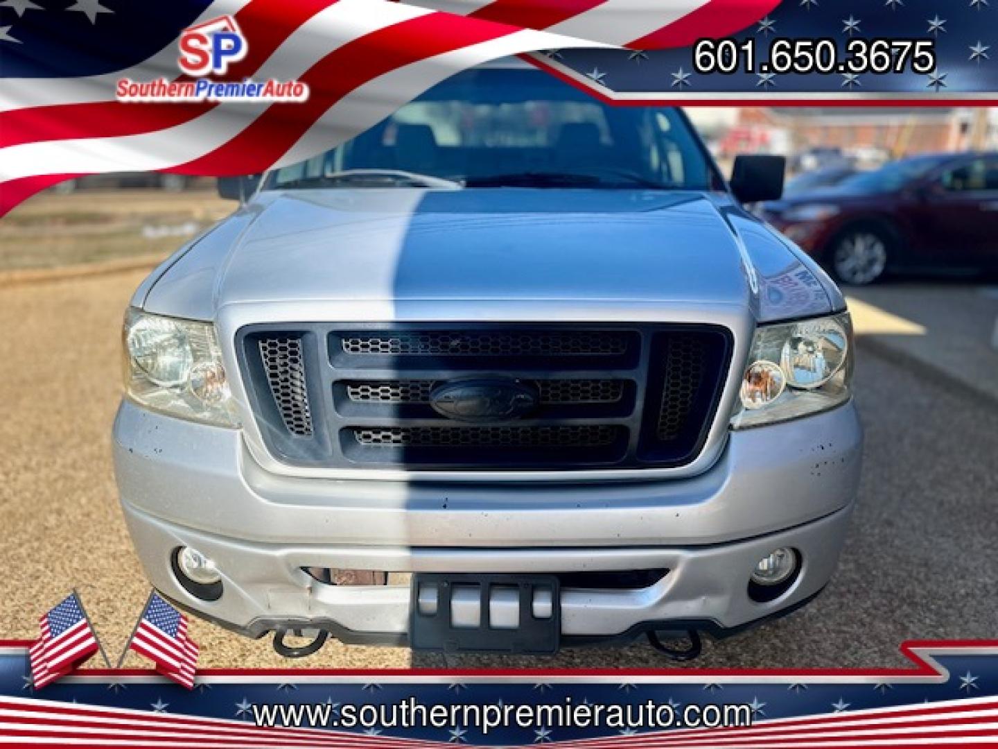 2007 SILVER FORD F-150 STX; XL; XLT; (1FTRF14W87N) , located at 922 W. Beacon St., Philadelphia, MS, 39350, (601) 650-3675, 32.770447, -89.127151 - Photo#1